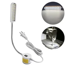 Iluminação Industrial LED Máquina De Costura, Lâmpada De Trabalho Flexível Multifuncional, Luz Magnética Para Torno De Prensa De Broca