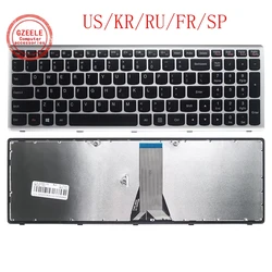 US/KR/RU/FR/SP Keyboard For Lenovo IdeaPad G500S G505S S500/T Z510 Z510A Z501/A Z505 Flex 15/Flex 15AP/Flex 15D/15AT laptop