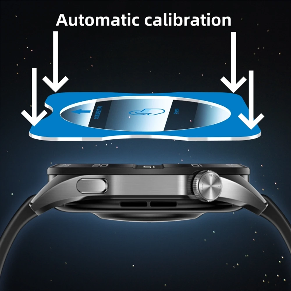 Alignment Tool With HD Tempered Glass Film For Huawei GT 5 46mm 41mm Easy Install Screen Protector For Huawei GT5 Pro 46mm 42mm