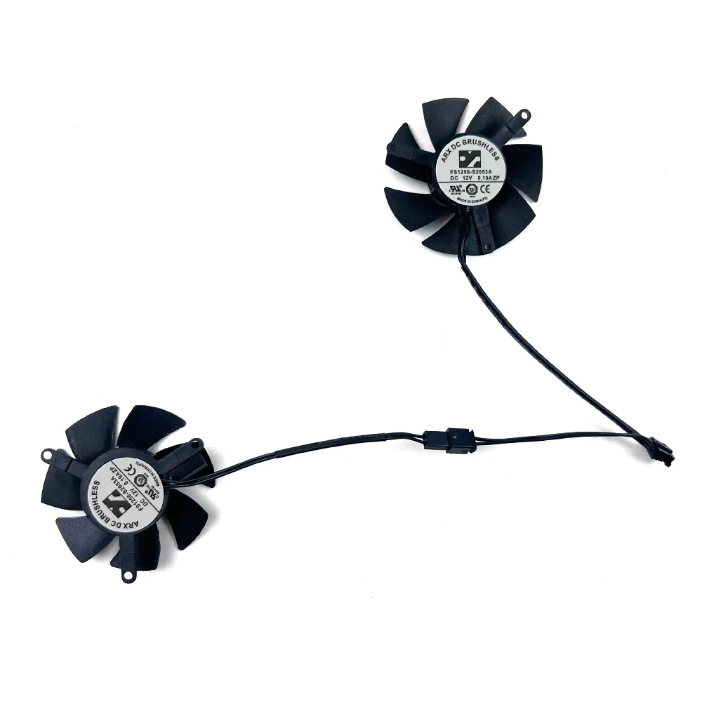 Cooling Fan 2pin 3pin 46mm For Gigabyte GTX 1650 GTX1650 D6 OC Low Profile 4G GTX1630 OC 0.19A FS1250-A1053A GPU  Video Cooler