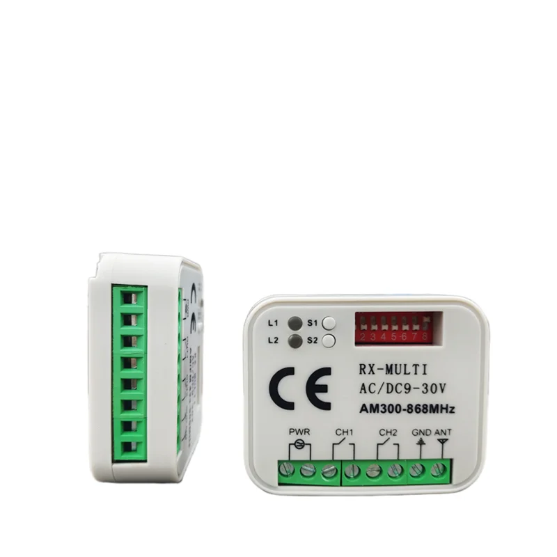 1PCS RX MULTI 433MHZ-900MHZ AC DC 9-30V receiver 868mhz remote control 433mhz