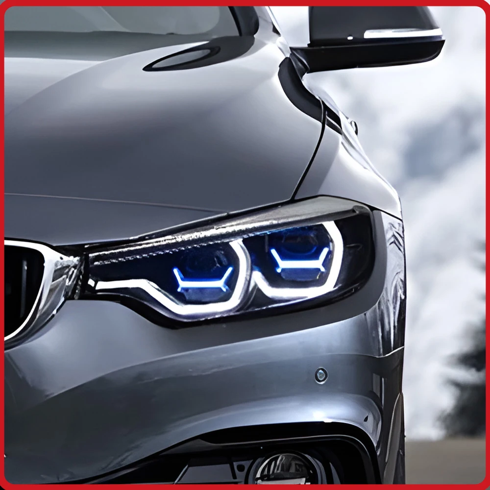 For BMW 4 Series F32 2013-2020 Headlights Assembly Upgrade LED Lens Flashing Turn Signal Lightt Plug and Play High Quality