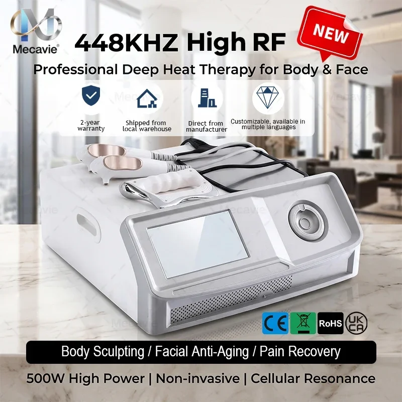 New 448KHz Indiba Fever Master RF Machine Deep Tech Improves Skin Elasticity Reduces Fat And Muscle Soreness For Beauty Salon - view 3