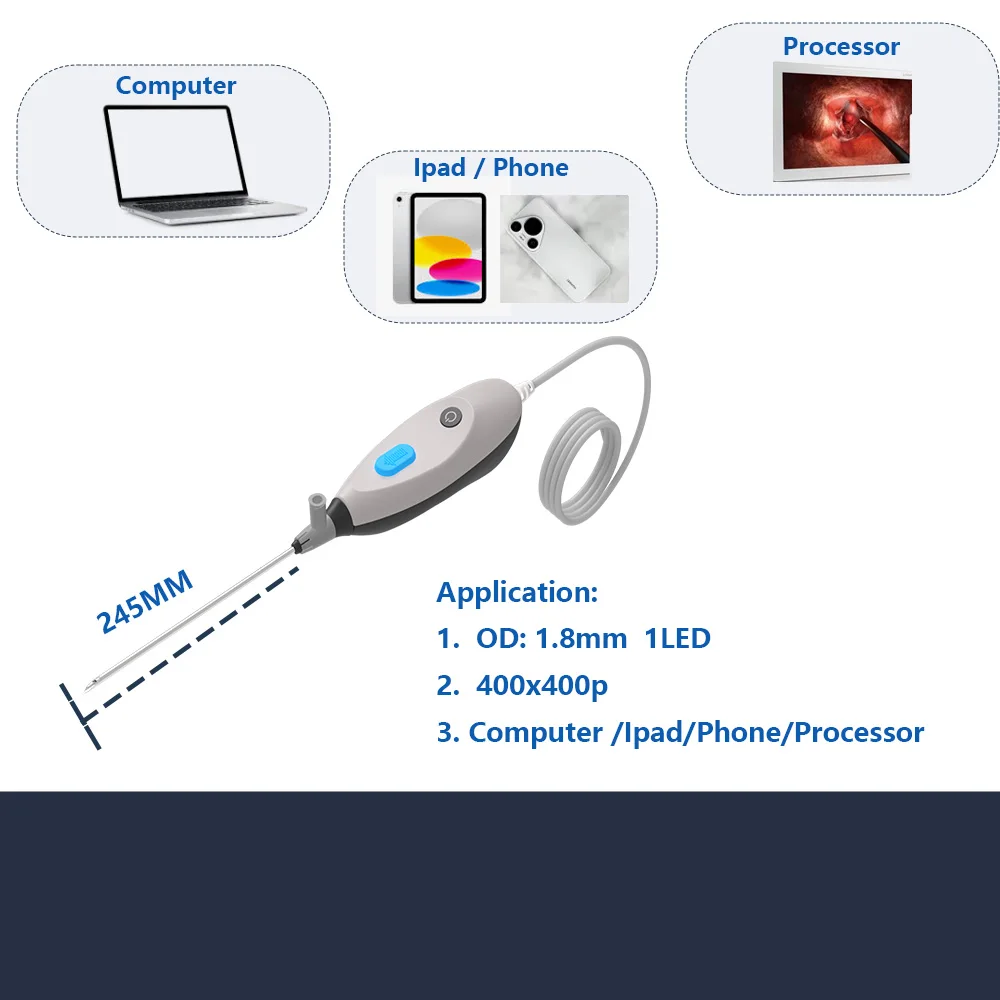 Medical USB Arthroscope 30fps OCHTA10 Camera For Computer Phone Ipad Processor