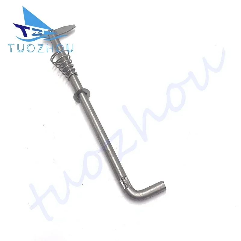 

350-62121 Tilt Thrust Rod & Spring 8-18hp 369-62122-2 350-62121-2 For Tohatsu Mercury Mariner 4-18hp 350621212M 350-62121-1