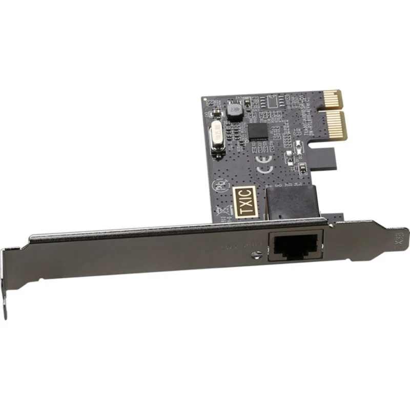 PCIE to RJ45 Networking Card 10/100/1000Mbps RJ45 PCIExpress Converters LAN Etherent Gigabit Adapter PCIe for Desktop PC