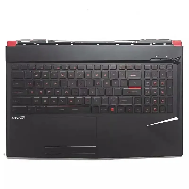0 Новинка для MSI GP63 GL63 MS-16P4 MS-16P5 8RD 8RC 8RE, верхняя крышка упора для рук ноутбука с красной американской подсветкой, клавиатура без сенсорной панели 0 Новинка для MSI GP63 GL63 MS-16P4 MS-16P5 8RD 8RC 8RE, верхняя крышка упора для рук ноутбука с красной американской подсветкой, клавиатура без сенсорной панели