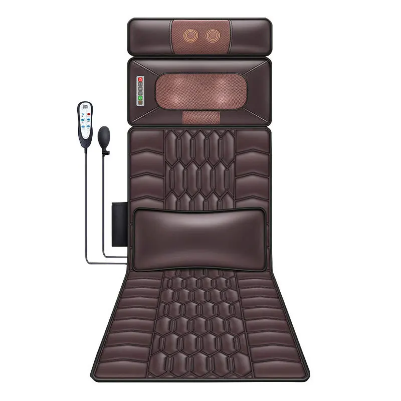 

Massager, Cervical Spine Lumbar Spine Lumbar Back Hips Full Body Massage Mattress, Multifunctional Household Heated Blanket