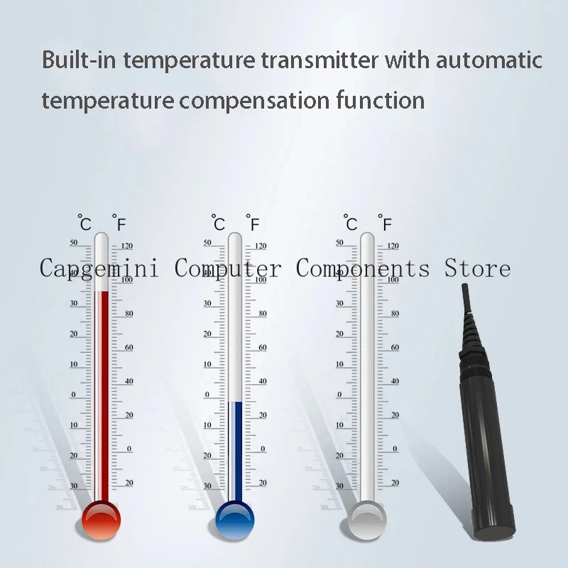 Industrial dissolved oxygen sensor water quality fluorescence method online water oxygen content DO analysis detector