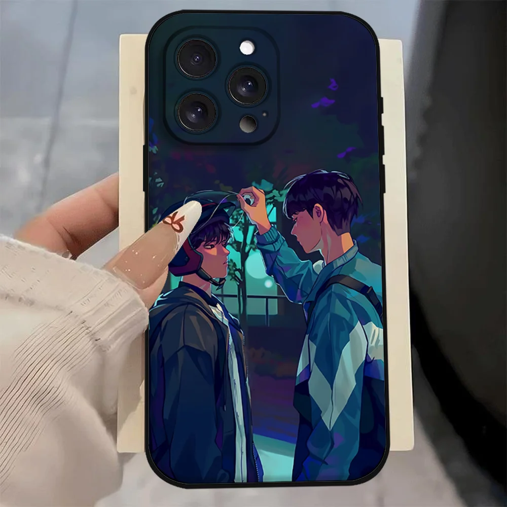 حافظة هاتف W-Weak-Hero Class 1 لهاتف آيفون 16 15 11 13 14 Pro Max 7 8 Plus X Xr Xs Max 12 حافظة غطاء أسود صغير #4