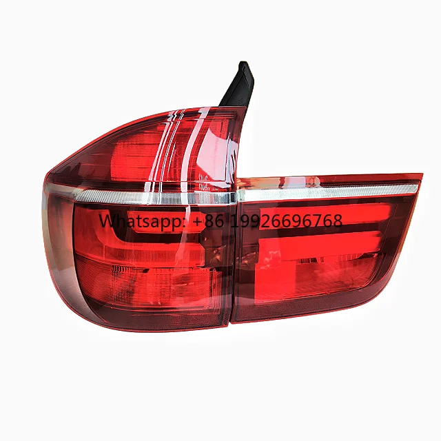 

CY 2006-2013 Upgrade Taillight E70 Auto Lighting System Assembly Turn Light Rear Light Red 36 Watts for BMW X5 E70 Taillights H4
