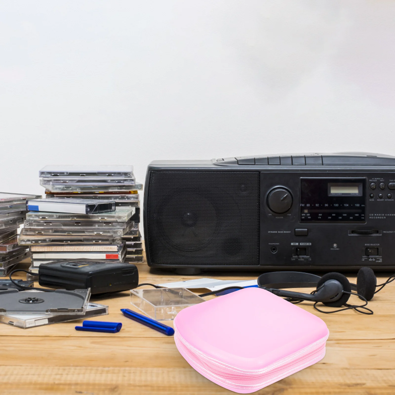 Portable Dvds Wallet CD DVD Storage Case Double Sided Cover Storage Case PP Bag Sleeve Envelope Provide Storage & Protection