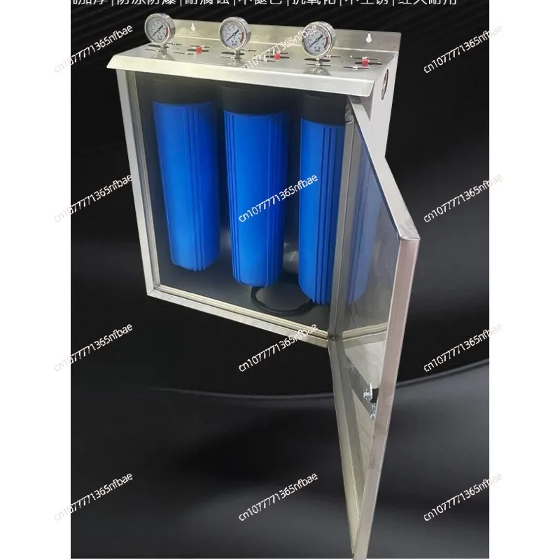 

Supplier Three-stage Water Filtration System, Large Blue Frame Giant Water Filter