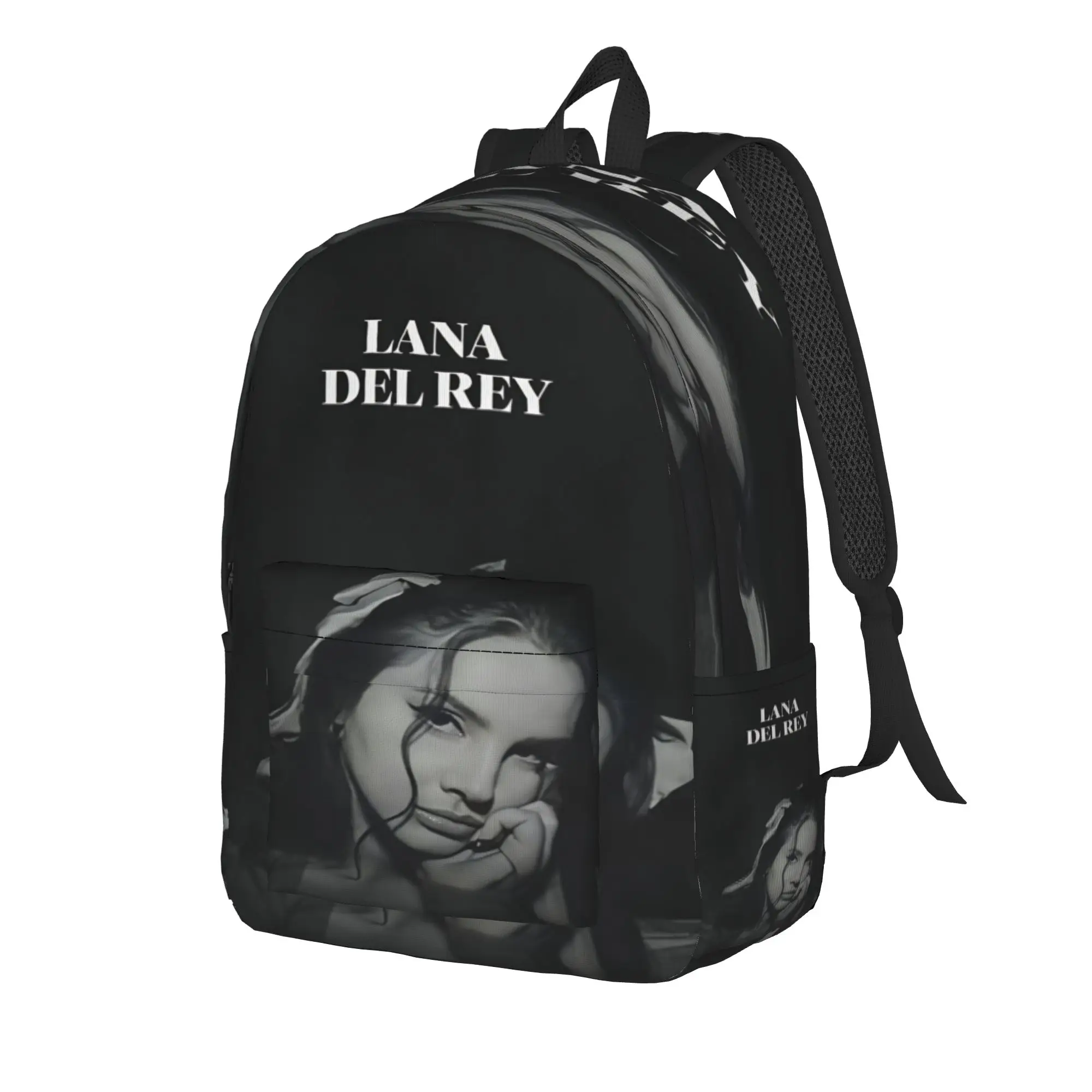 Lana Del Rey Singer Lizzy Grant  Backpack  Workout Backpacks Student Unisex Colorful Big School Bags Aesthetic Rucksack