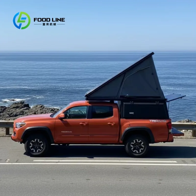 Customized pop‑up pickup caravan tent lightweight waterproof wind‑resistant unit for bad‑condition outdoor camping activities