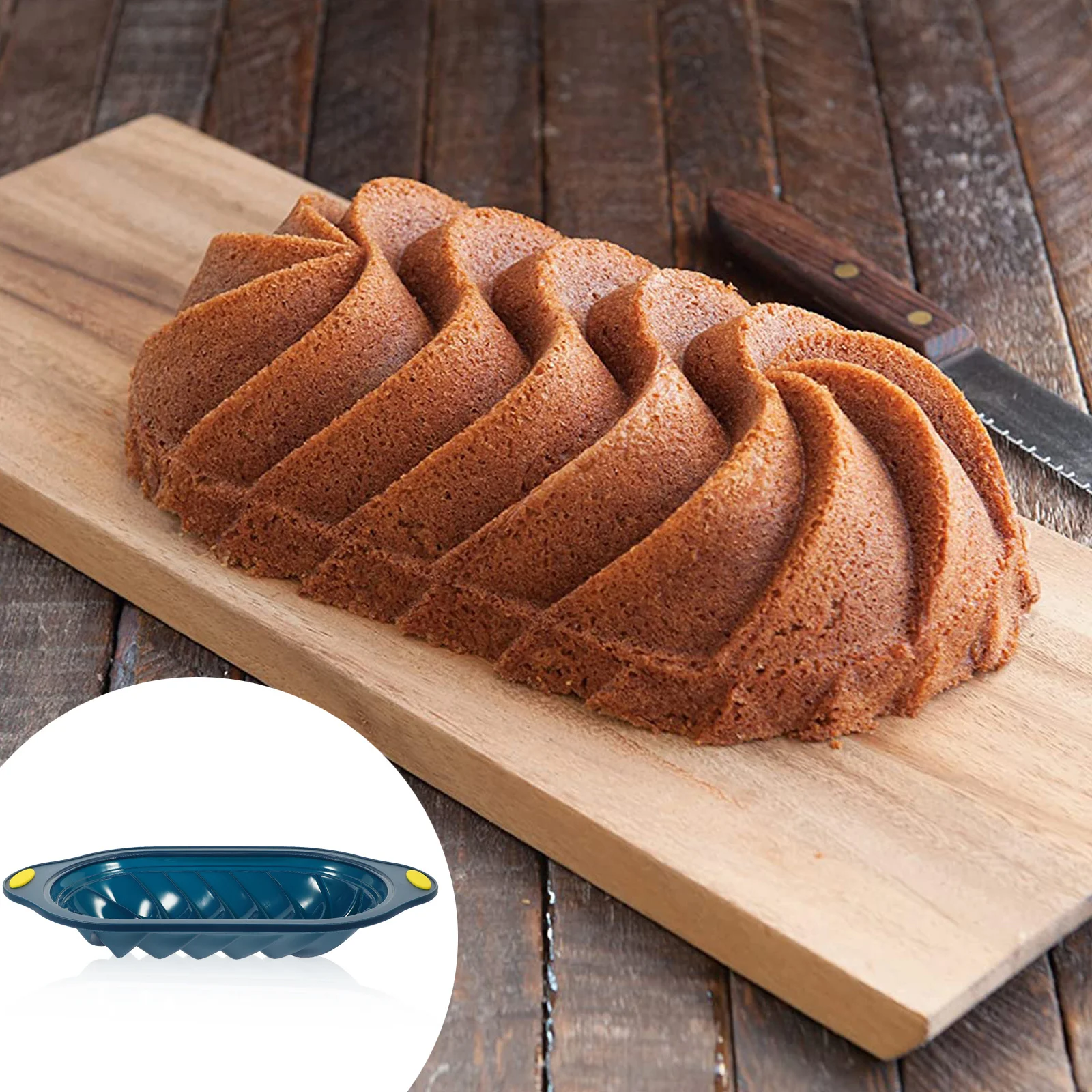 

Silicone Mold Bread Bake Pan Cake Mould Loaf Pans Nonstick Toast Metal Molds for Baking Tray Cooking