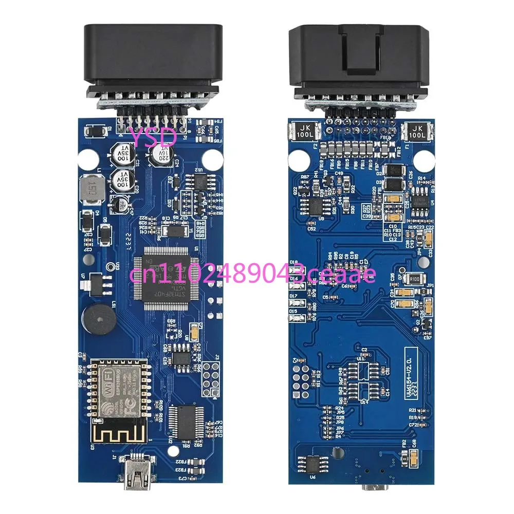6154 Wifi إصدار البرامج الثابتة 1.6.6 برنامج V6.2 Obd2 أداة الكشف التشخيصي