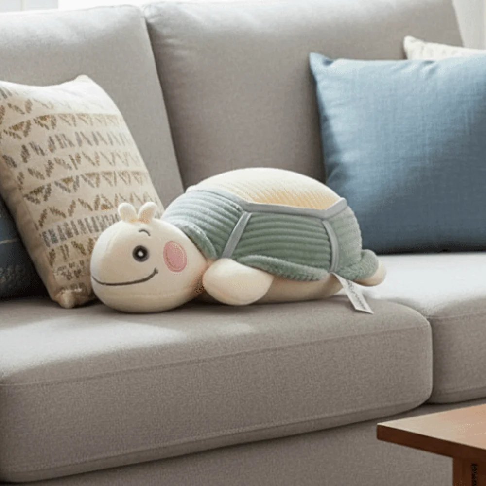 Ornamenti della serie Kawaii Collezione di tartarughe soffici Tartaruga morbida farcita Cartone animato 23 cm Tartaruga Animale Regalo per bambini