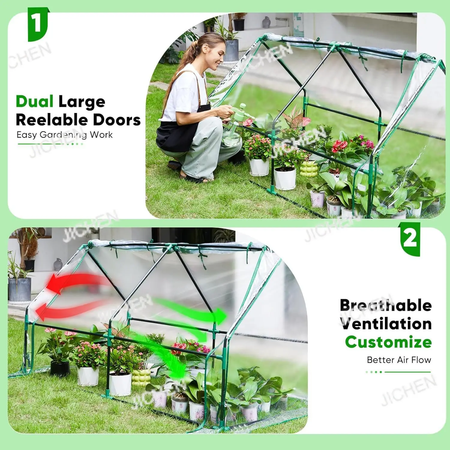 

Garden shed greenhouse, courtyard, balcony, plant greenhouse, small flower room, sunshade, small thermal insulation shed cover