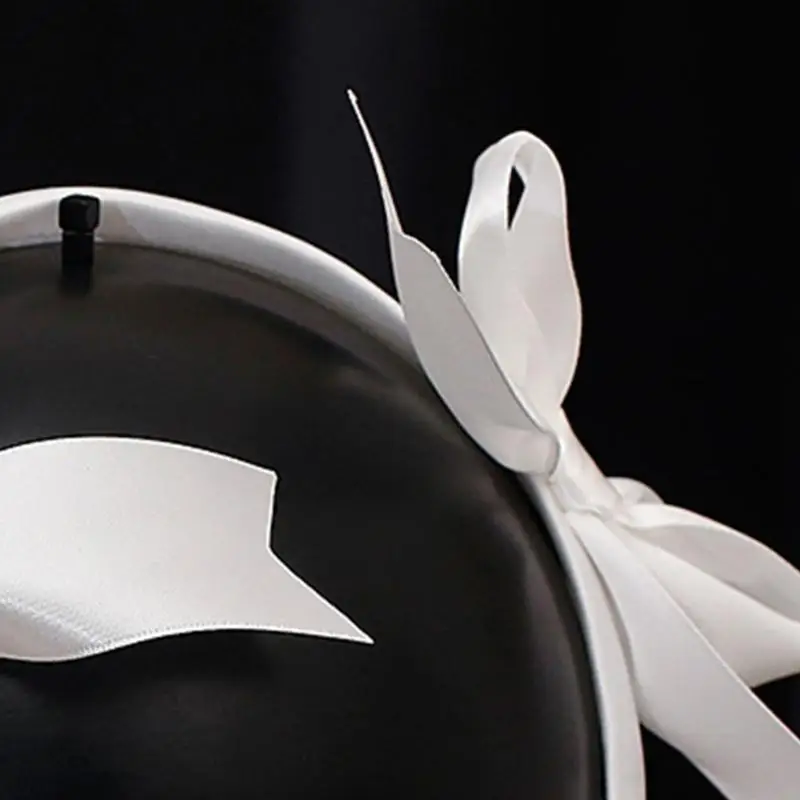 195E Elegante fascia con fiocchi nastro per abiti da sposa da sposa Splendidamente accessorio per capelli da damigella per da