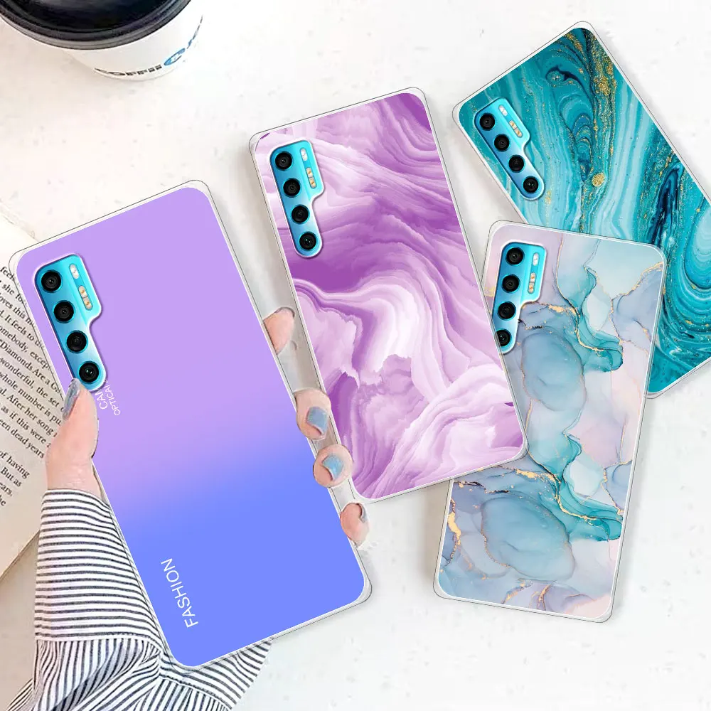 For TCL 10L Case T770H T770B Back Cover For TCL 10 Lite Clear Shockproof Soft Silicone Phone Case on TCL10L /TCL10Lite Coque