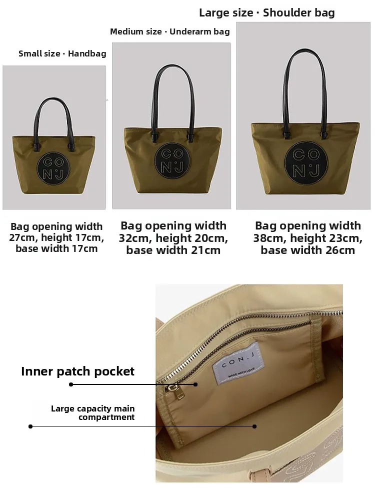 

New 99 Large Capaci Casual Nylon Women's Underarm Bag Faionable Versatile Quali Handbag Soft Dumpling ape Leisure Bag