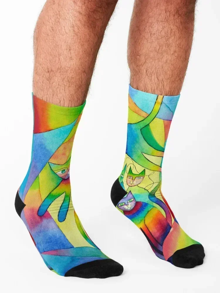 So Happy Together Socks new year crazy loose gym Socks Girl Men's