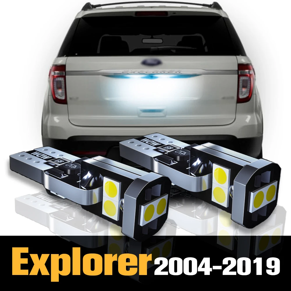 

2pcs Canbus LED License Plate Light Lamp Accessories For Ford Explorer 2004-2019 2010 2011 2012 2013 2014 2015 2016 2017 2018