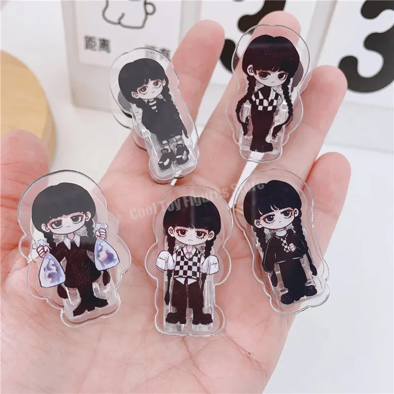 

Wednesday Student Book Clip American Drama Addams Snacks Storage Sealing Clips Cartoon Stationery Creative School Supplies Gifts