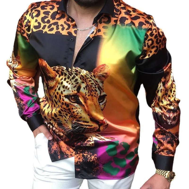 Csa tipo cárdigan de manga larga para hombre, estampada, con patrón de rayas, cuello alto, corte ajustado, ropa de playa, ...