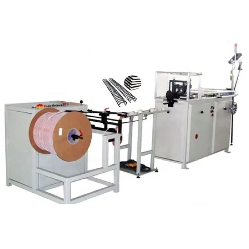 hot sale Perfect Full Automatic Double Loop Wire Forming Machine Spiral Coil Notebooks Binding Machine Wire Making Machine
