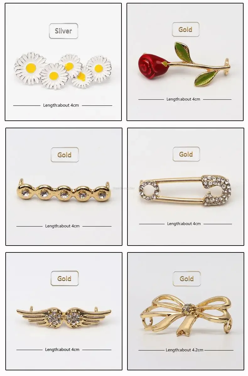 1 Stück Schnürsenkel Clips Schuh dekorationen Charme Strass Schuhe Charms Faux Juwelen Turnschuhe Mädchen Geschenk DIY Schnalle Schuhe Zubehör – Detail 9