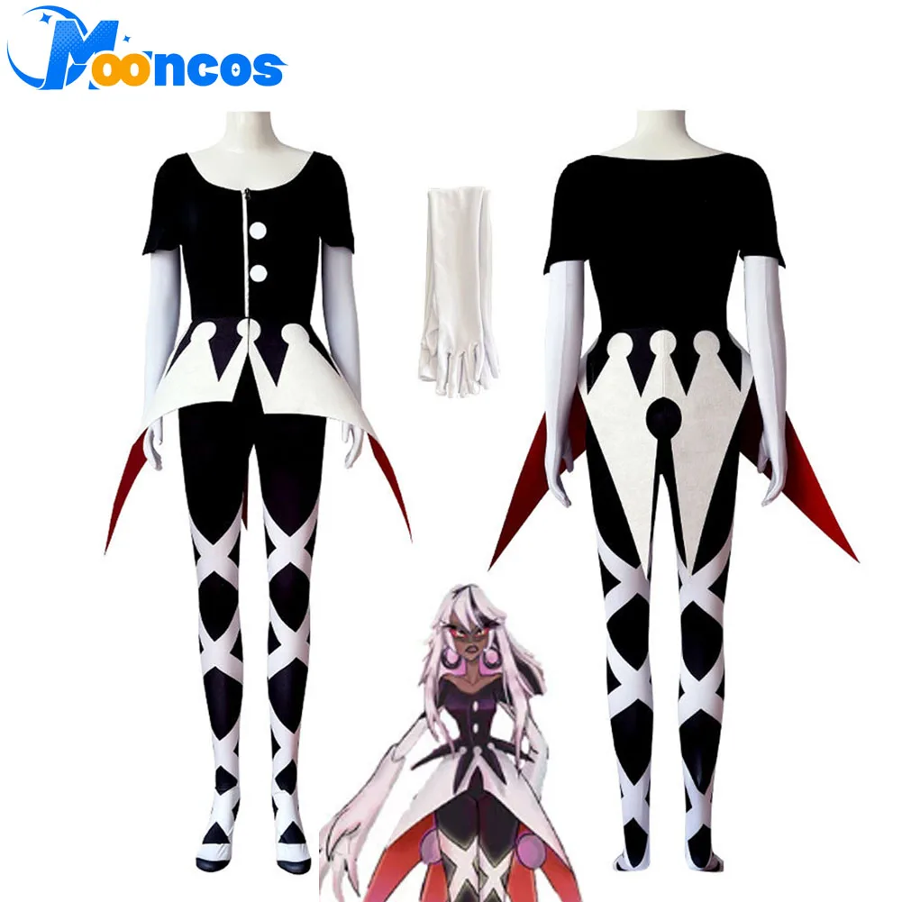 

Camilla Cosplay Women Fantasy Roleplay Costume Cartoon Anime Hell Hotel Disguise Clothing for Female Halloween Carnival Suit