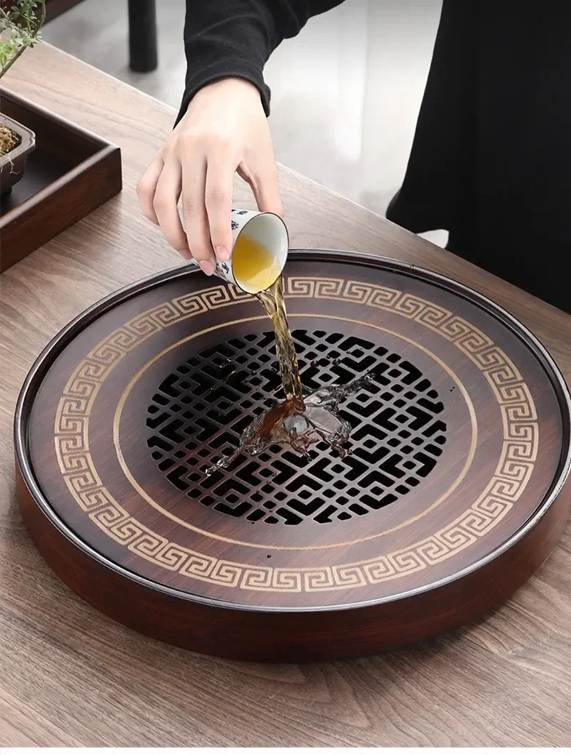 

High Quality Chinese Tea tabl Tray Tea Set Board Bamboo Puer Tea Tray Kitchen Accessories kung-fu Tea Board 1PC Storage Tea plat