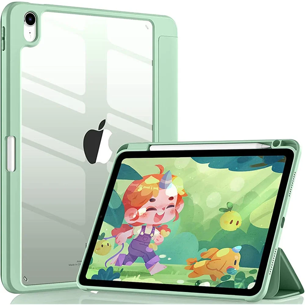 Modellenhoes voor iPad 2025 11e generatie A16, Air 11, 13 M3, M2 10e generatie 10.9, A2696, A2757, A2777, Mini 7, 6, 8.8 inch met penhouder