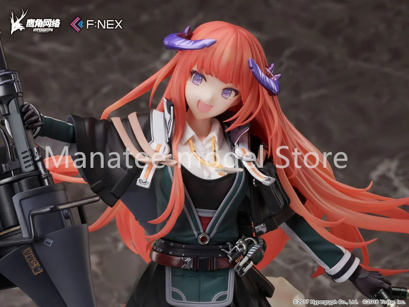 ﻿   FuRyu Original Arknights Bagpipe Elite 2 VER. 1/7 PVC Action Figure Anime Modelo Brinquedos Coleção Boneca Presente