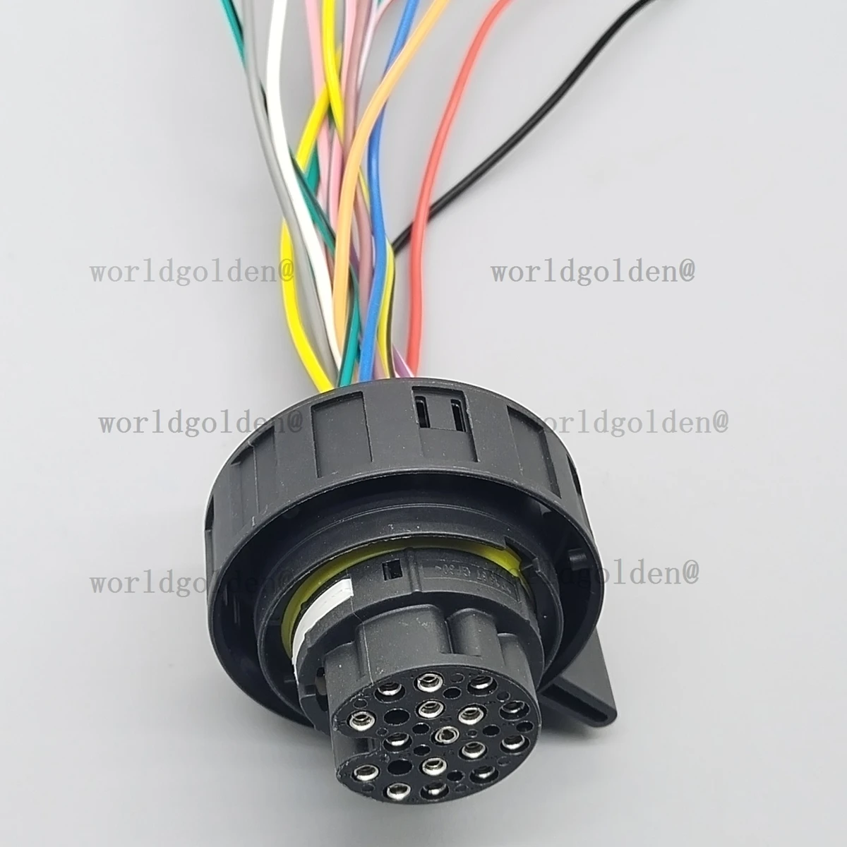 420 973 716 16P Waterproof Car Connector, 16P 0B5 DL501 DSG Valve Body Wiring Harness Plug With Terminals Fits for Audi Q5 A6L
