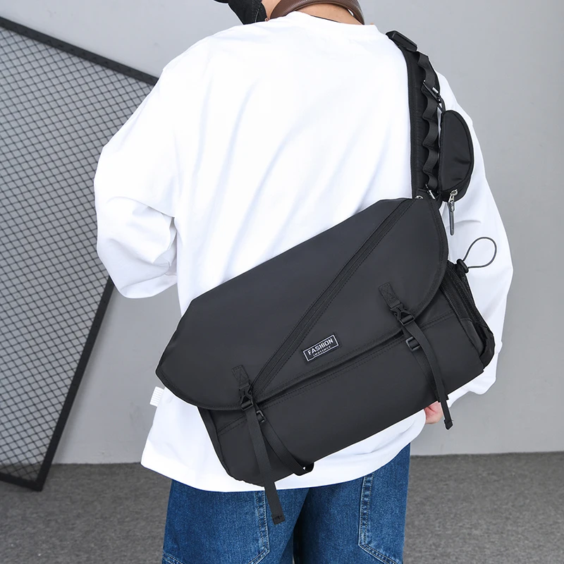 

New fashion Oxford men's Crossbody Bag Single Shoulder Bags women multi-compartment Big Capacity Storage Bag 메신저백 bolso de pecho