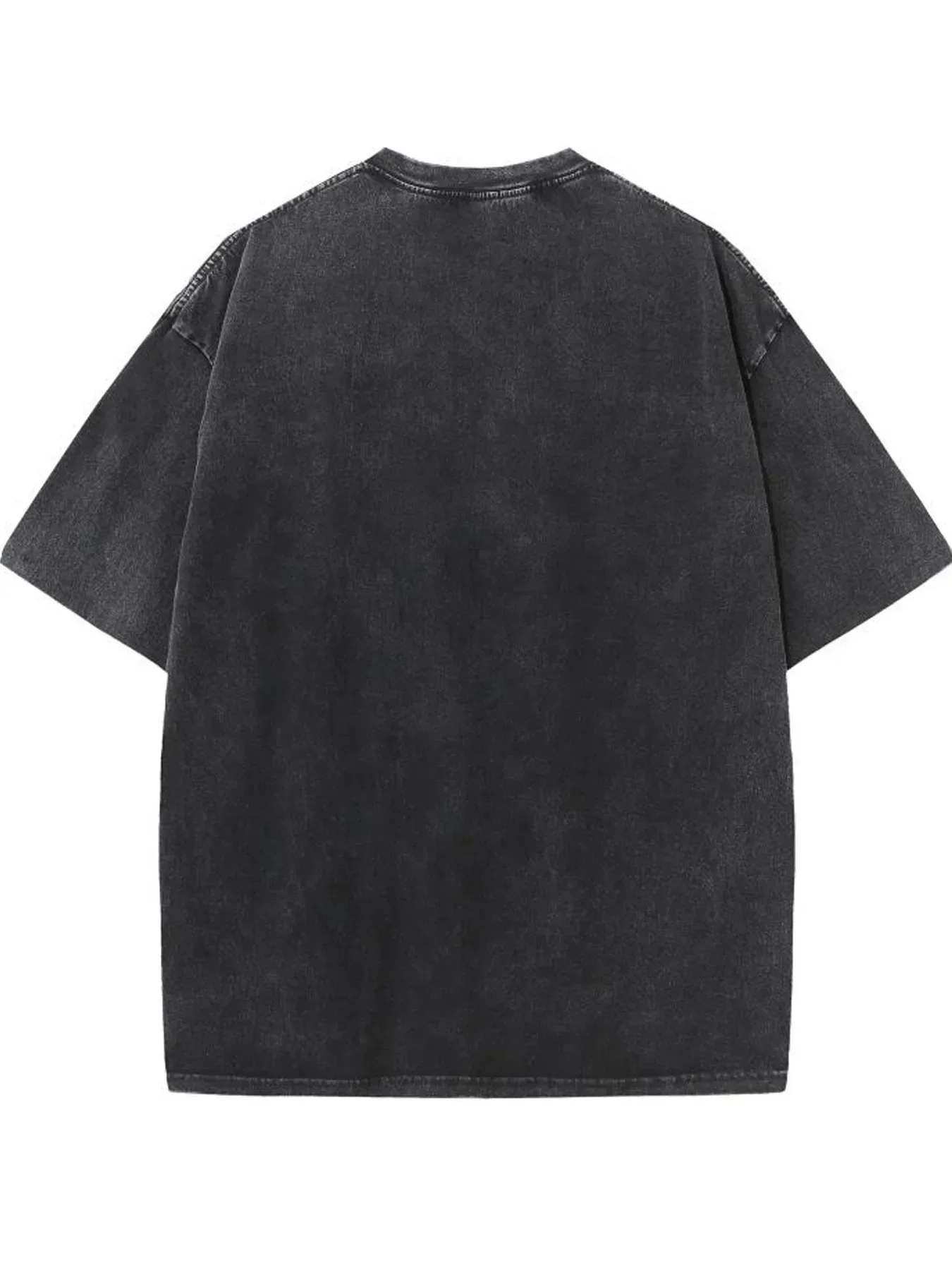 تي شيرت Grace Three Days - قميص ذو شريط معدني - أبدا متأخر جدًا، عتيق مغسول، سمك الباتيك المتعثر، مضحك #2