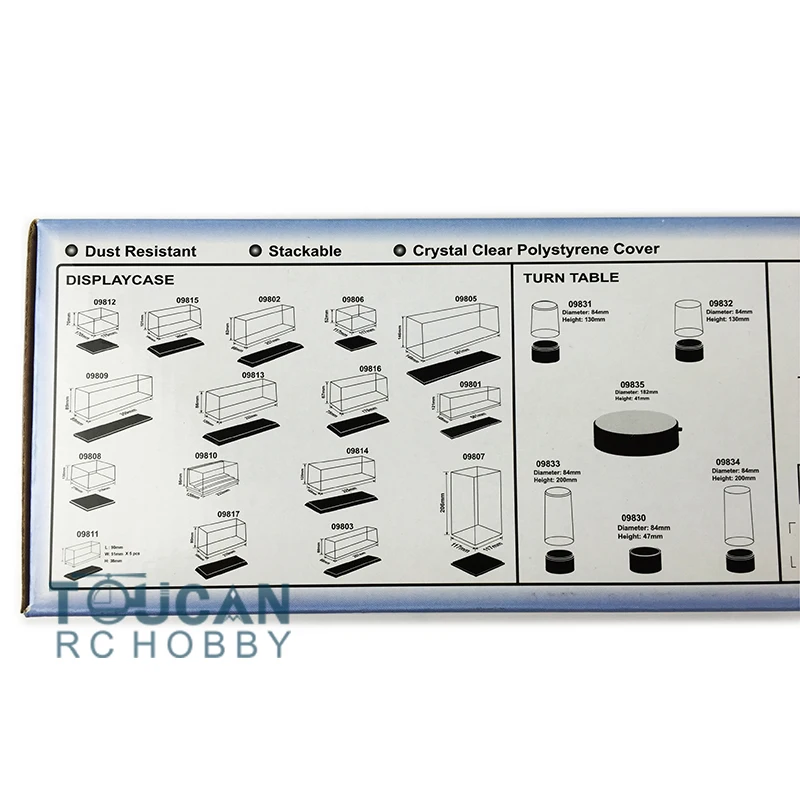 

Trumpeter 09802 Витрина Коробка 257x66x82MM WS Витрина для модели грузовика и автомобиля TH05817-SMT2