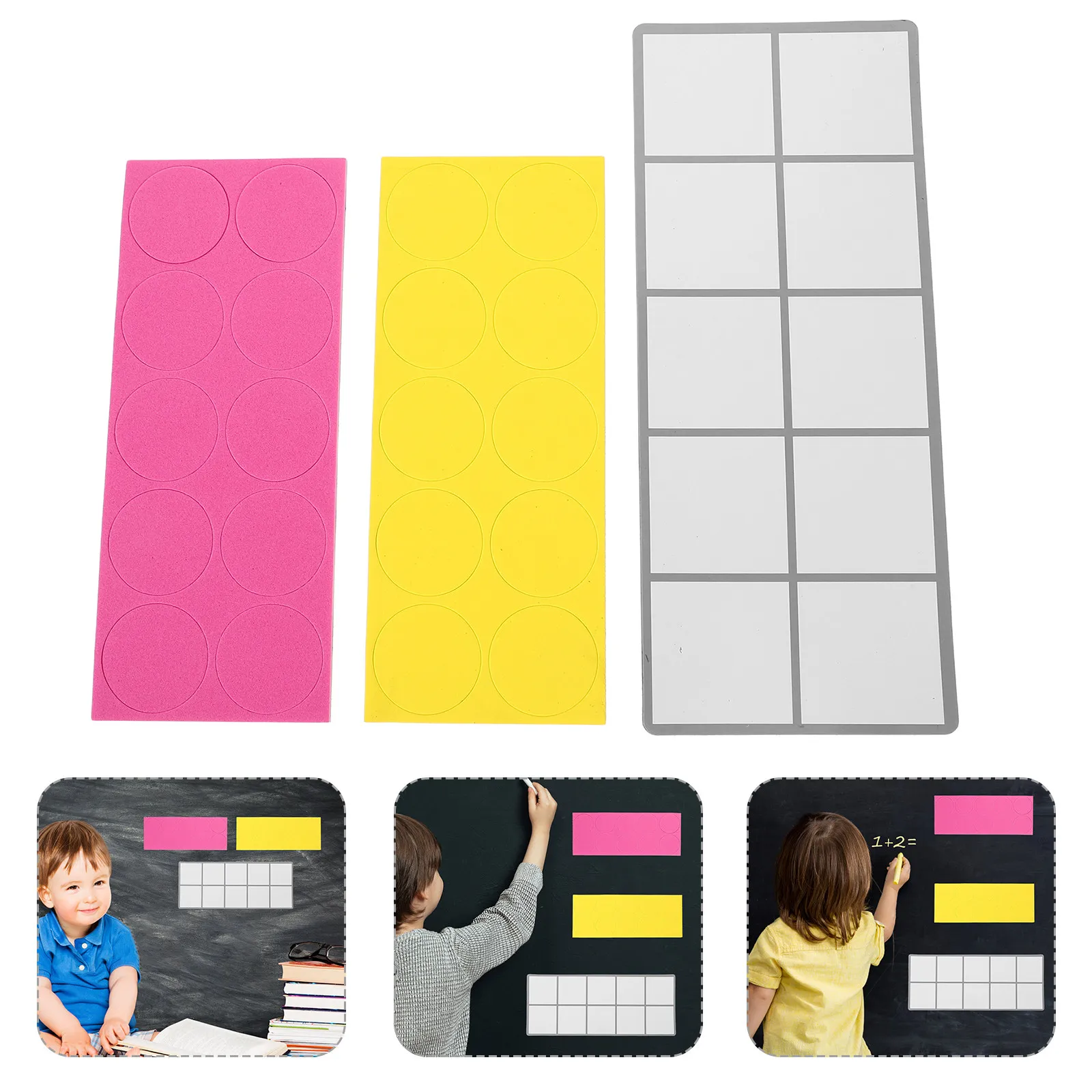 

Гигантские пенопластовые десятирамочные доски (2 десятирамочные доски, 40 магнитных счетчиков) – развивающие математические пособия для раннего обучения, инструменты для занятий по математике в классе, тренировка логического мышления