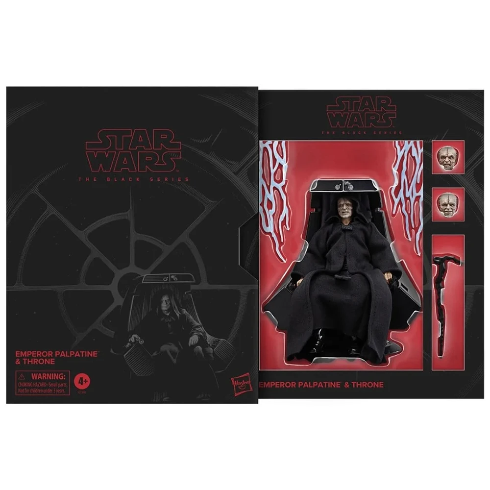 

[In-Stock] Hasbro Star Wars The Black Series Emperor Palpatine & Throne (Return of The Jedi) Exclusive 6-Inch-Scale Figure Toys