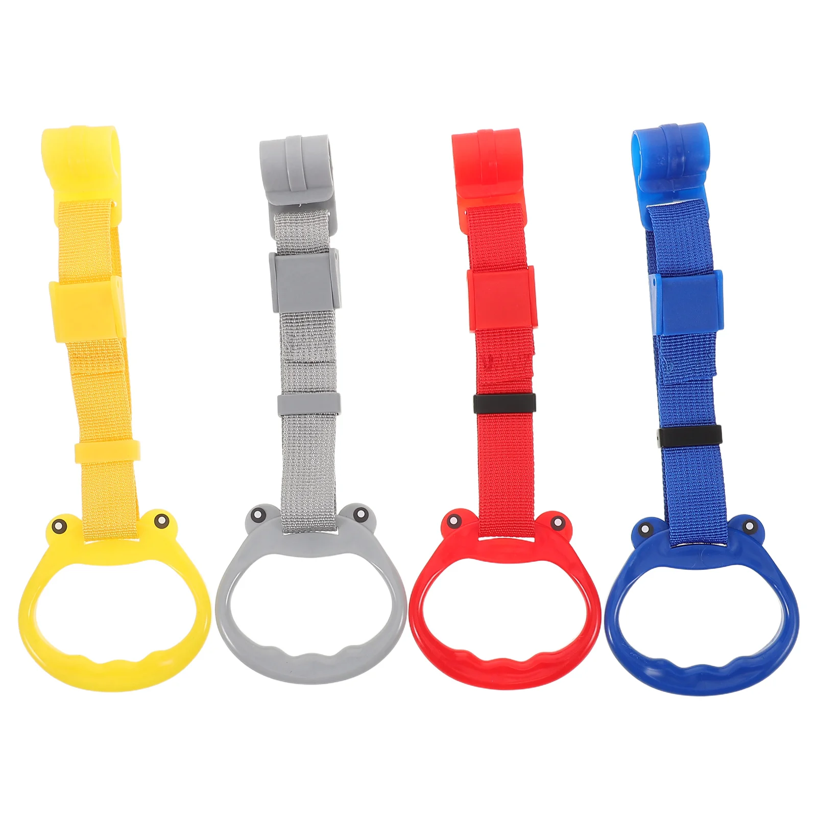 

4Pcs Adjustable Baby Pull Up Rings Toddler Walking Assistance Stand Support Crib Playpen Training Practice Accessories