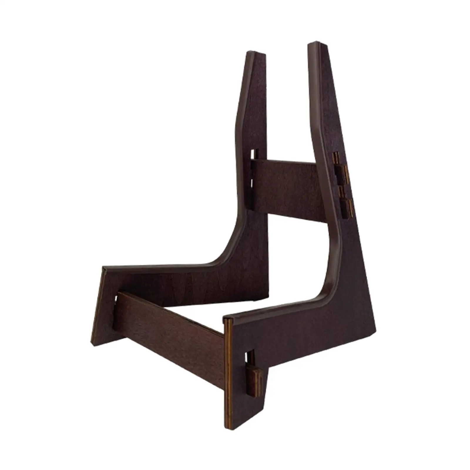 

Elegant Ukulele Storage Rack Wood Grain Detachable Floor Stand Guitar Support Non Slip for Home Exhibition Musicians