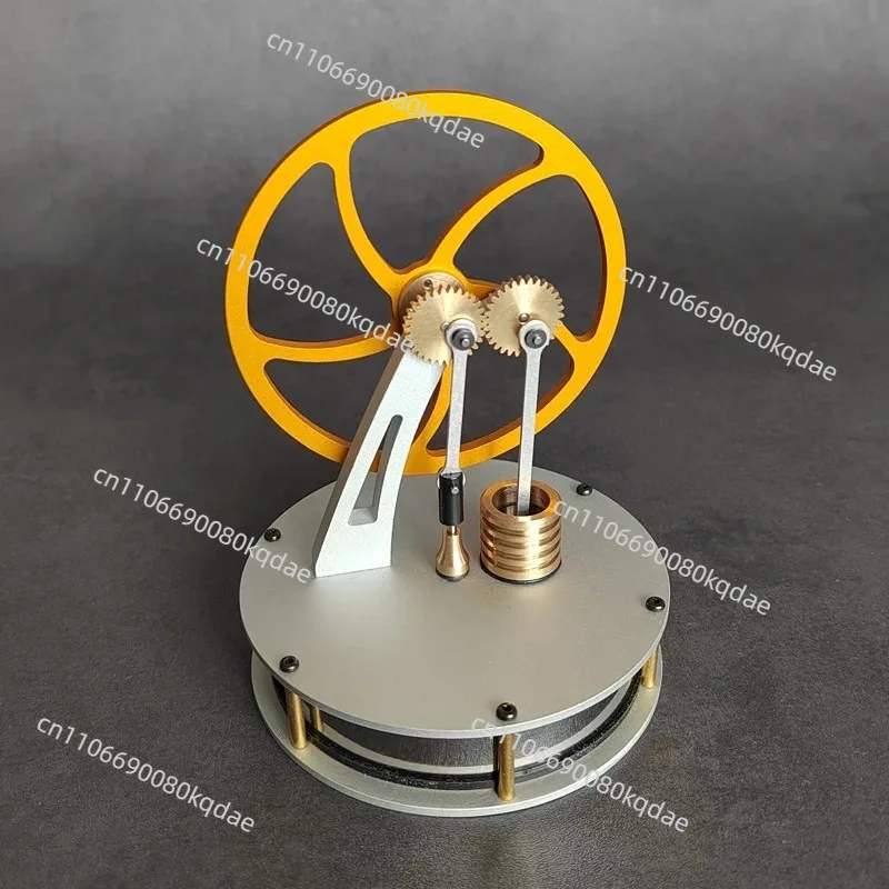 Movable Low‑Temperature Stirling Engine Model Science Education DIY Creative Gift