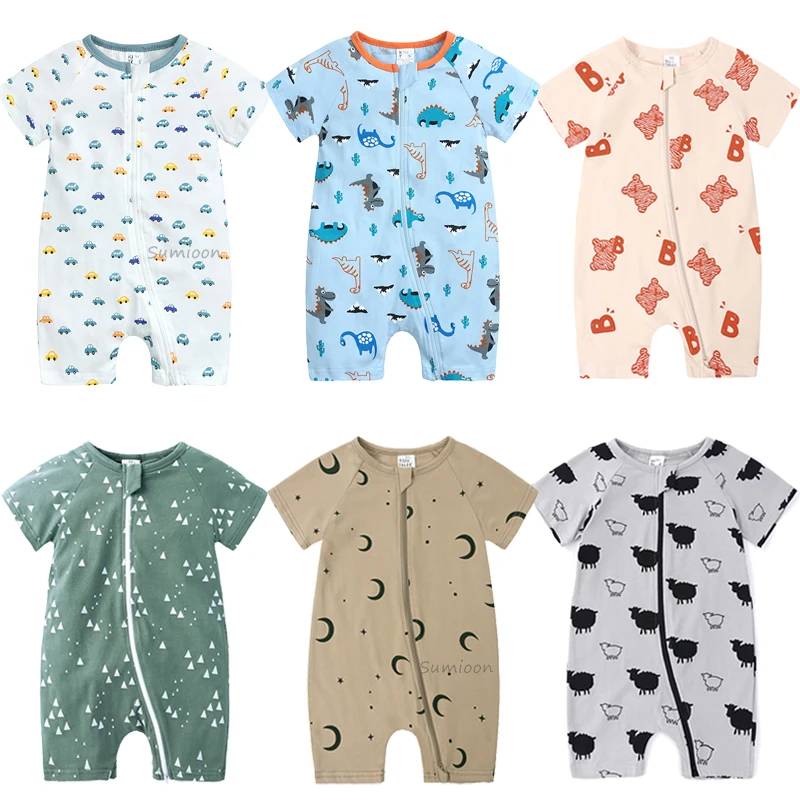 

Summer Newborn Jumpsuit Baby Girl Costume Boys Cotton Romper Clothes Mother Kids For 0 To 6 12 18 24 Months Bodysuits One-pieces