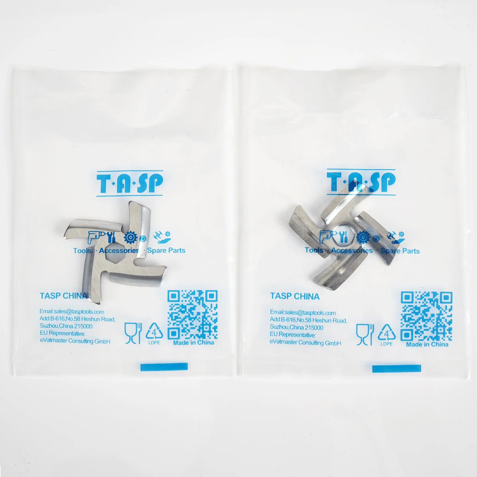 TASP Meat Grinder Blade Mincer Knife Spare Parts for Moulinex ME106 108 Polaris PMG1828 Vitek Scarlett SC-MG45M12 Tefal ME710 image 6