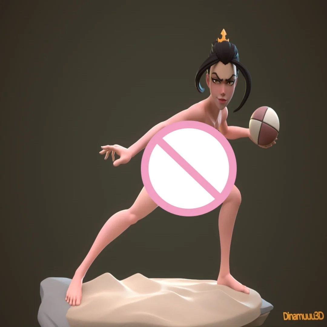 

1/24 Scale Resin Figure A girl playing basketball Nsfw version Assemble Model Kit Unassembled and Unpainted 3D printing toy