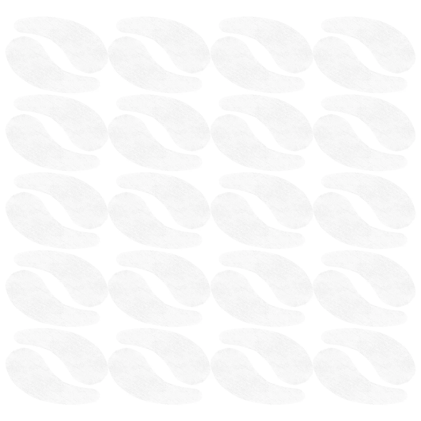 Tampons de coton sous les yeux, 1500 pièces, forme spéciale, absorbant l'eau, Protection des yeux, fournitures d'extension de cils pour Salon de tatouage