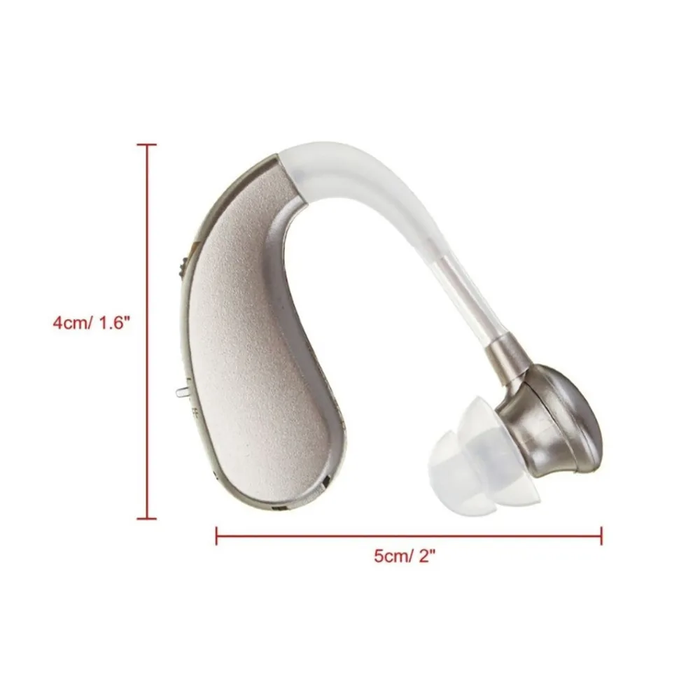 Enhanced Sound Ear-Hook Charging Elderly Earphones Rechargeable Noise-Canceling Clear Audio ComfortFit Earbuds For Senior Gift